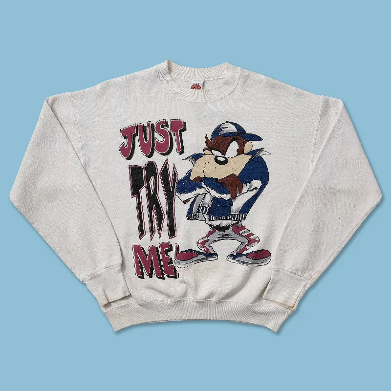 Breezy Outfits Women's 1997 Taz Looney Tunes Sweater Small