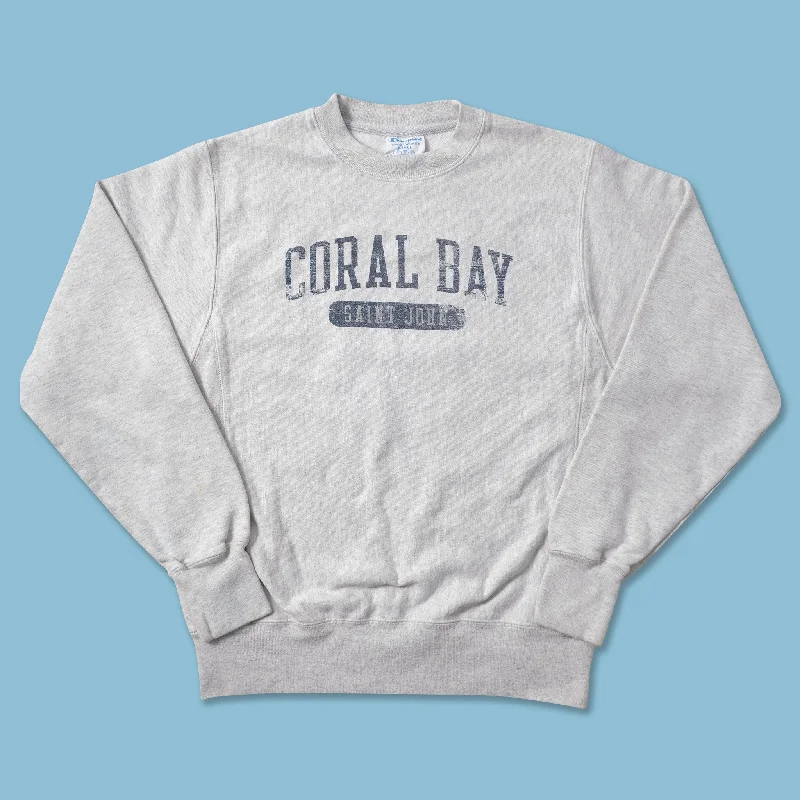 Effortless Dressing Vintage Champion Coral Bay Sweater Small