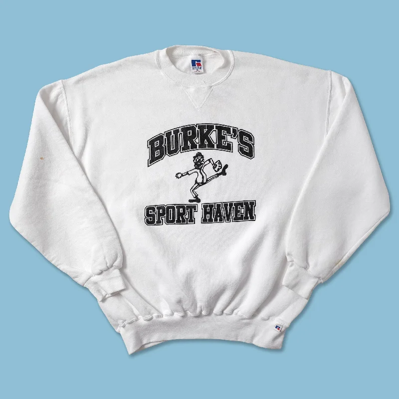 Fresh And Fashionable Vintage Russell Athletic Burke's Sweater Large