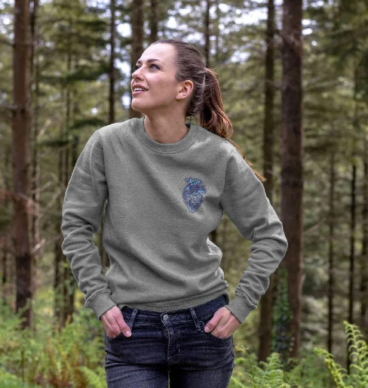 Relaxed Chic 'OCEAN HEART' Ladies Jumper