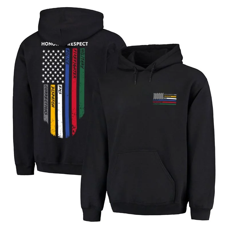 French Style Hoodie - First Responders