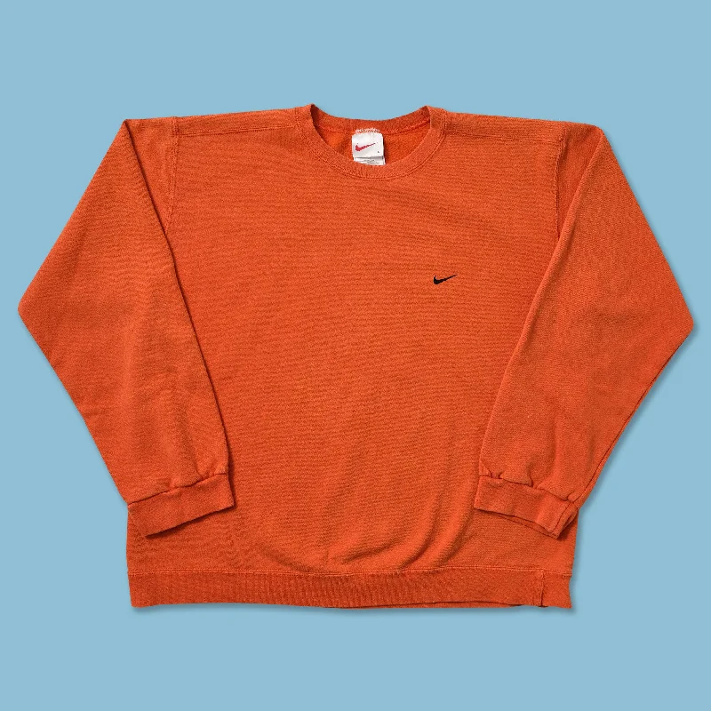 Simple Looks Vintage Nike Mini Swoosh Sweater Large