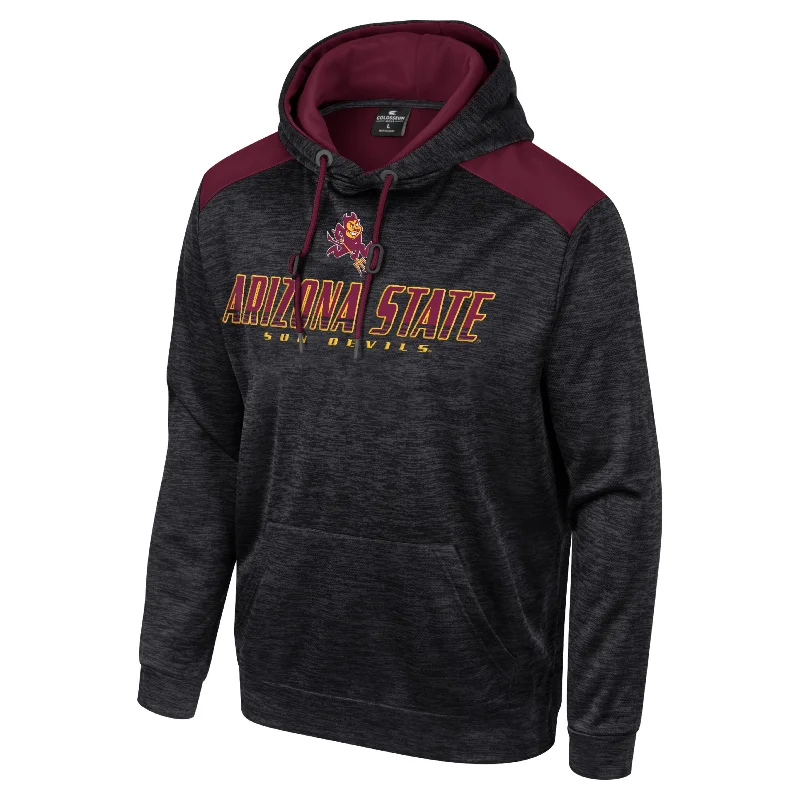 Comfortable Fitwear ASU Marled Hoody B/M