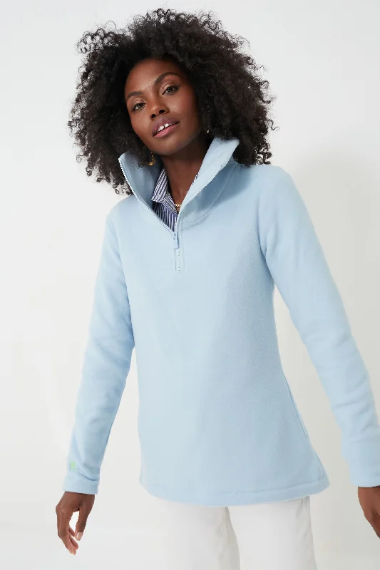 Elegant Fit Ice Blue Prospect Pullover
