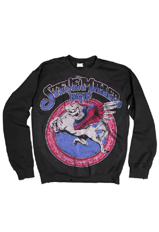 Effortless Wear MadeWorn Steven Miller Band Fleece Sweatshirt