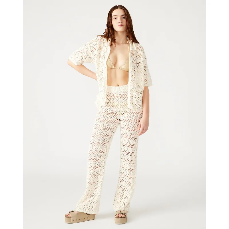 Casual And Versatile Eddie Pant Beige