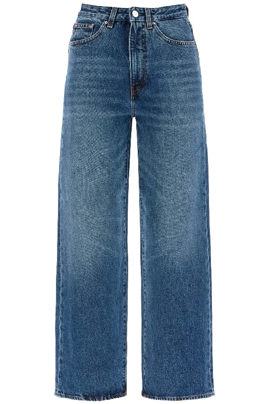 Comfortable And Simple Toteme Women's Cropped Flare Jeans