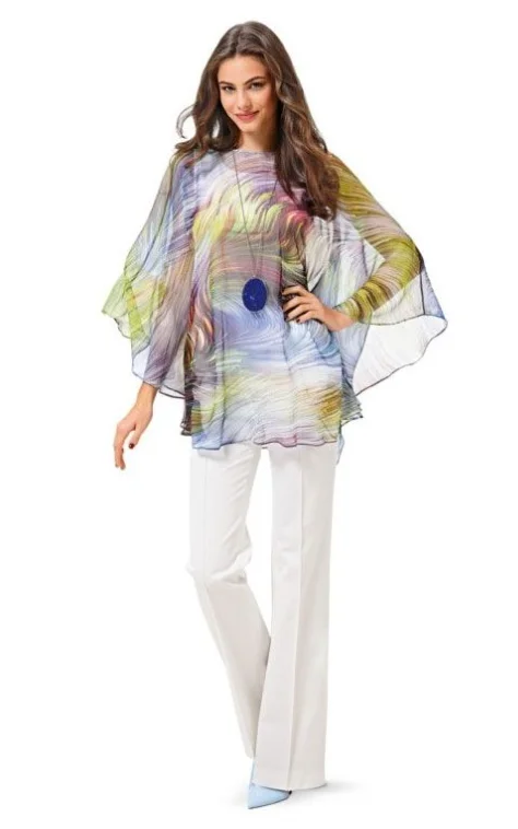 Lively And Youthful Burda Dress and Top 6589