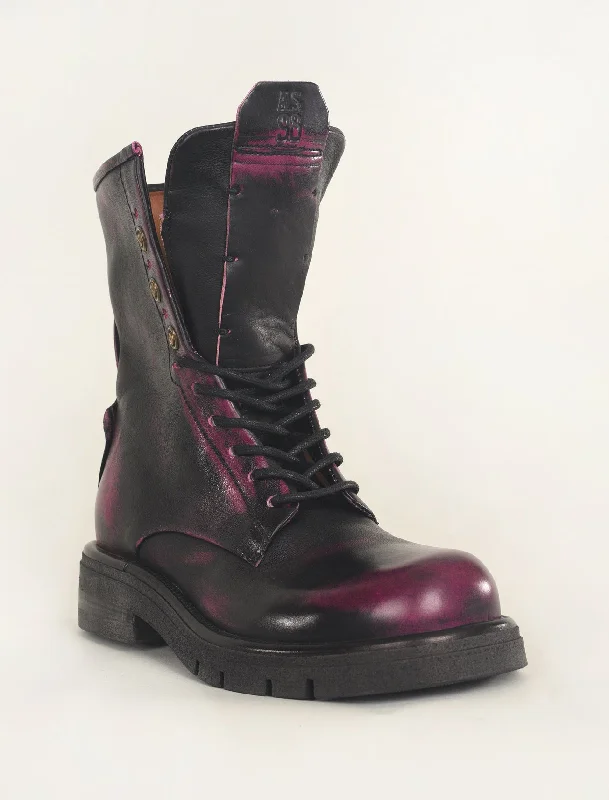 High Street Fashion Rylee Boot, Fuchsia
