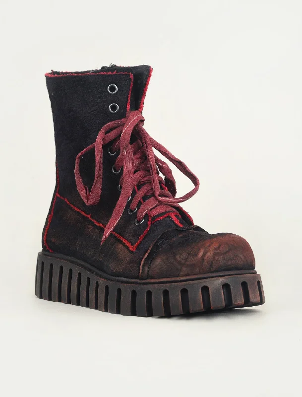 Exclusive Customization Scottie Boot, Black/Red