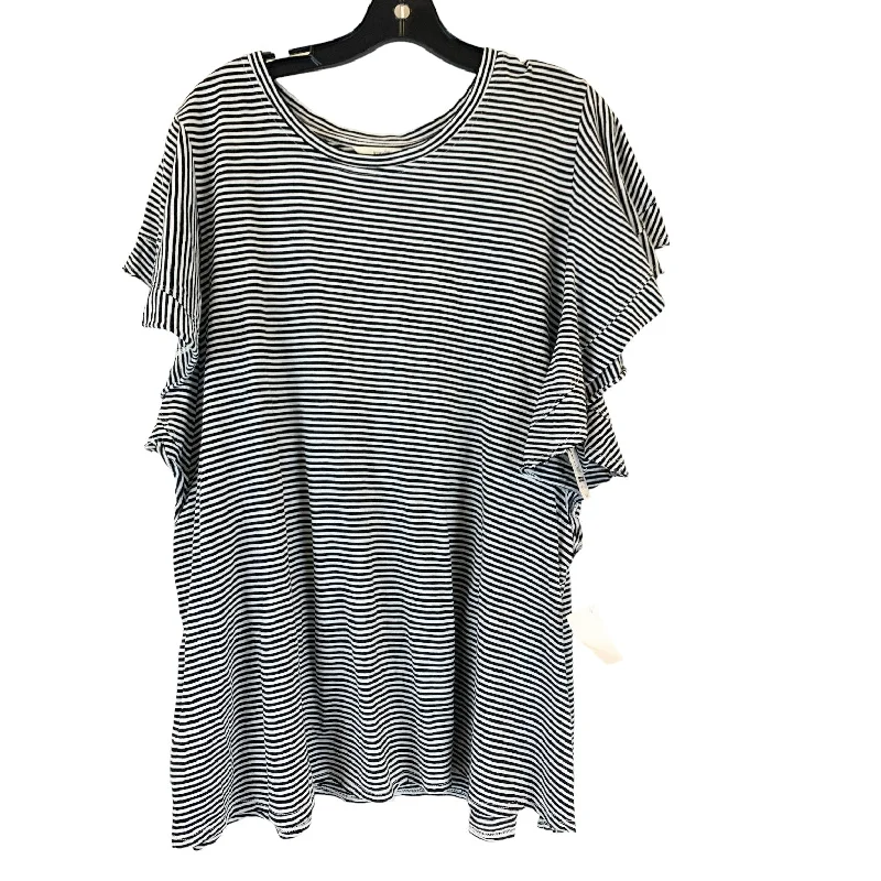 Comfortable Dresses Top Short Sleeve Basic By Terra & Sky  Size: 2x