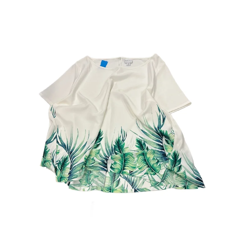 Comfy Chic Wear Top Short Sleeve By Ava & Viv  Size: 4x