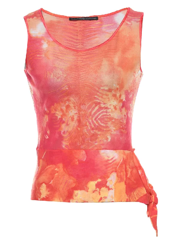 Hooded design Roberto Cavalli Asymmetric Hem Top - S